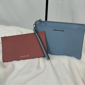 Michale Kors Wristlet and Pouch